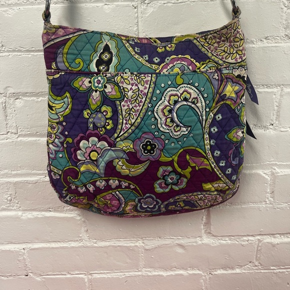 Vera Bradley Crossbody Purse – Floral Paisley Quilted Bag (Silhouette Floral) - Picture 7 of 11